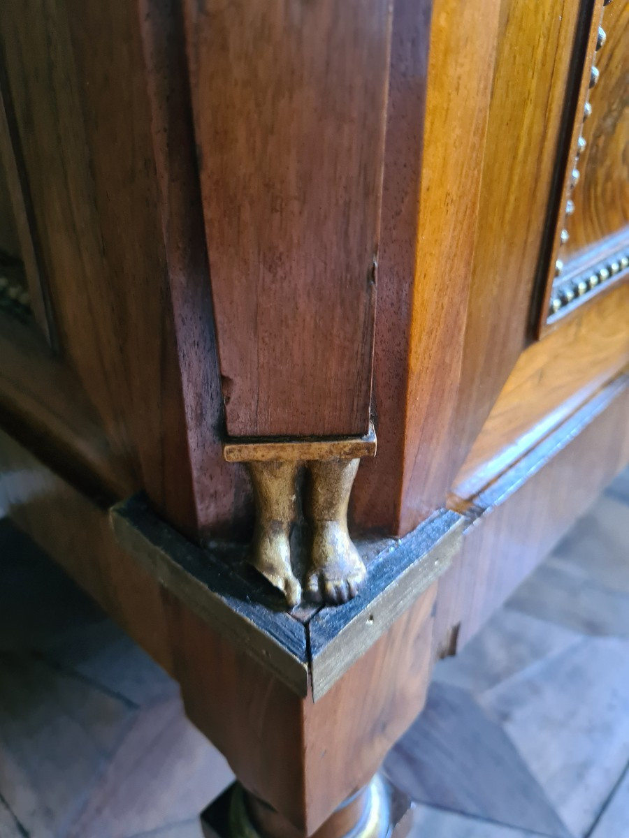 Coppia di commodes à vantaux Toscana inizio del XIX secolo -photo-5