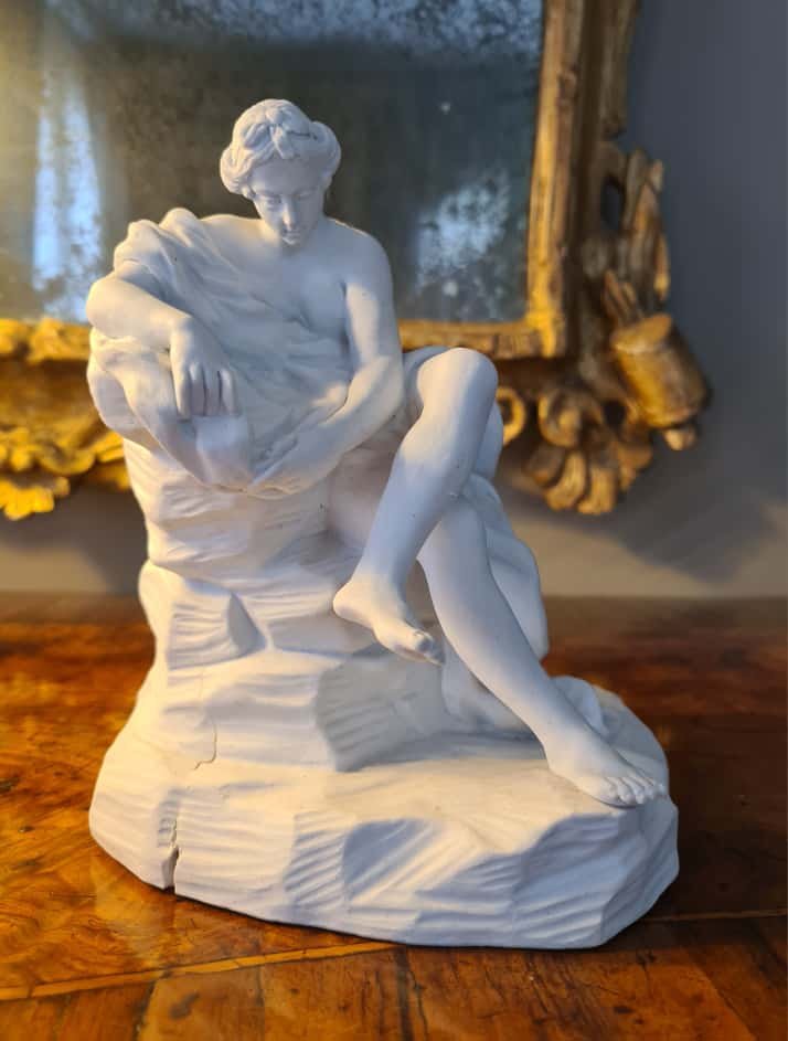 Manifattura di Vinovo, fine secolo XVIII. Periodo Hannong (1776-1779) Il Bagno di Venere-photo-4