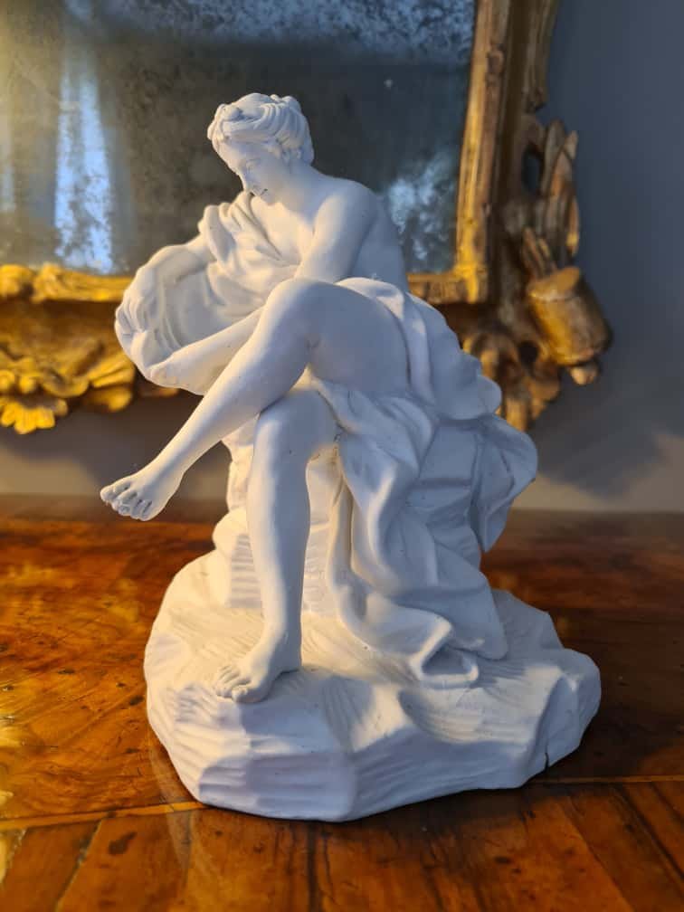 Manifattura di Vinovo, fine secolo XVIII. Periodo Hannong (1776-1779) Il Bagno di Venere-photo-1