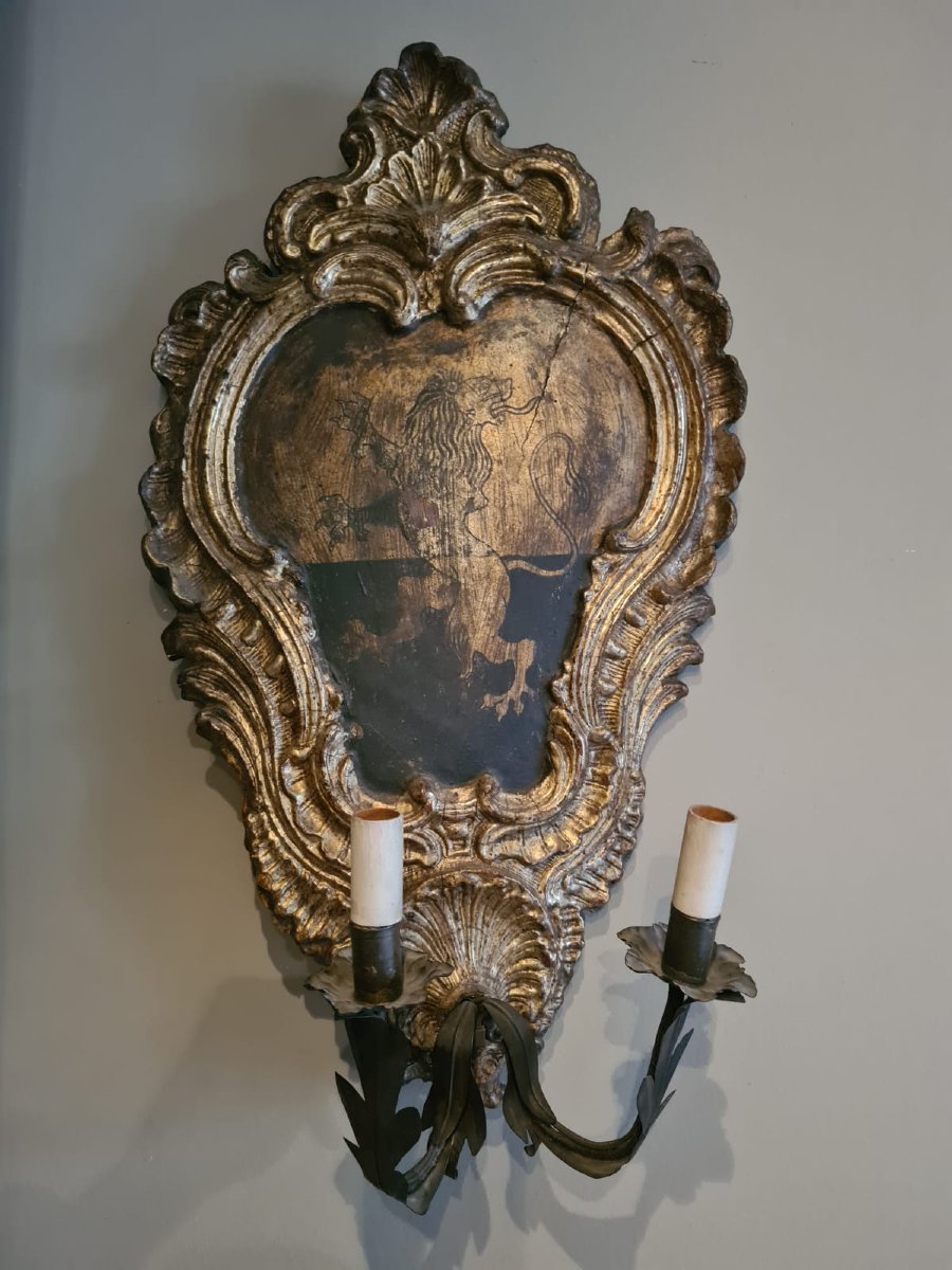 Coppia di Ventole  XVIII secolo-photo-1