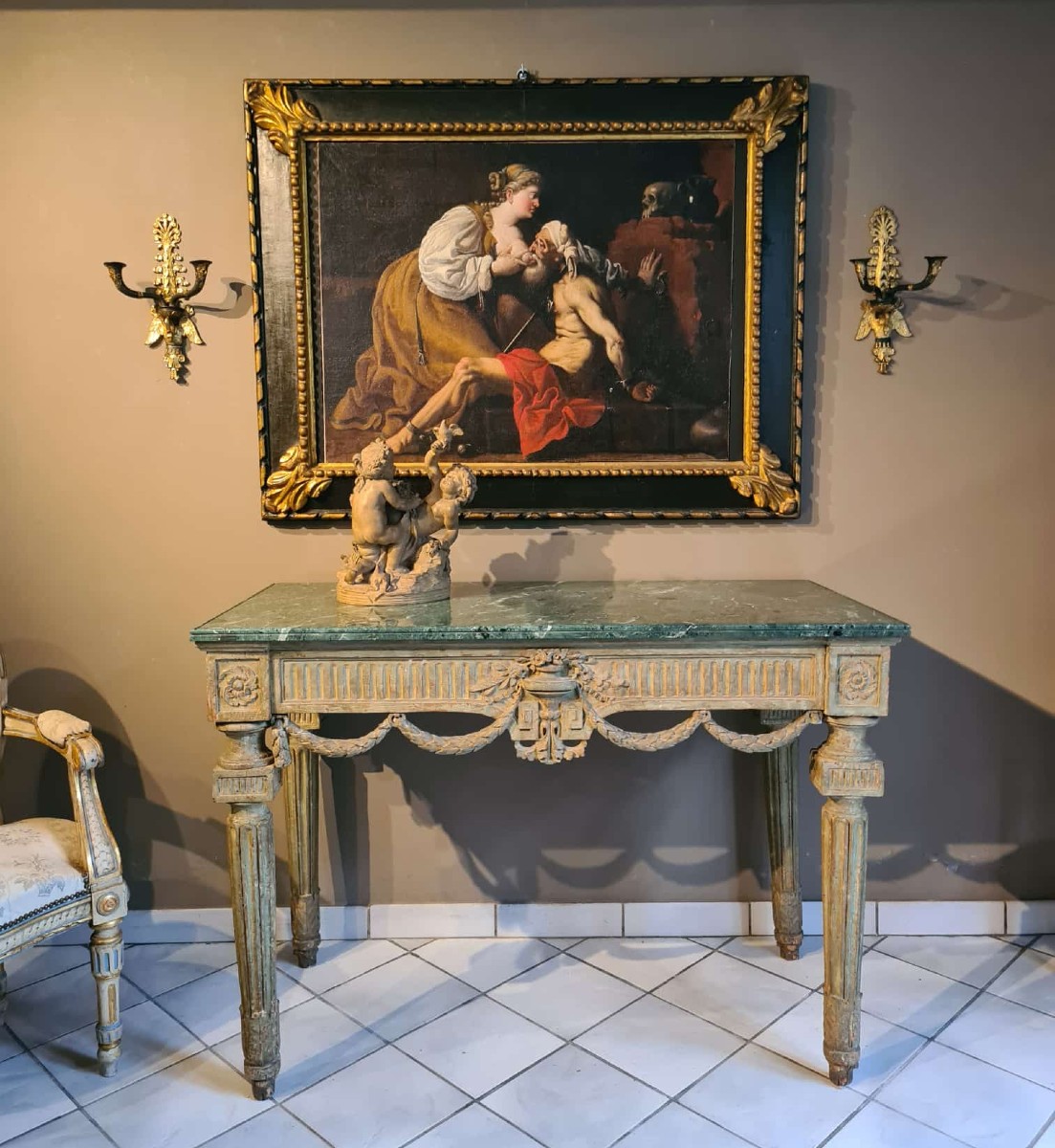 Consolle Luigi XVI, Torino ultimo quarto XVIII secolo