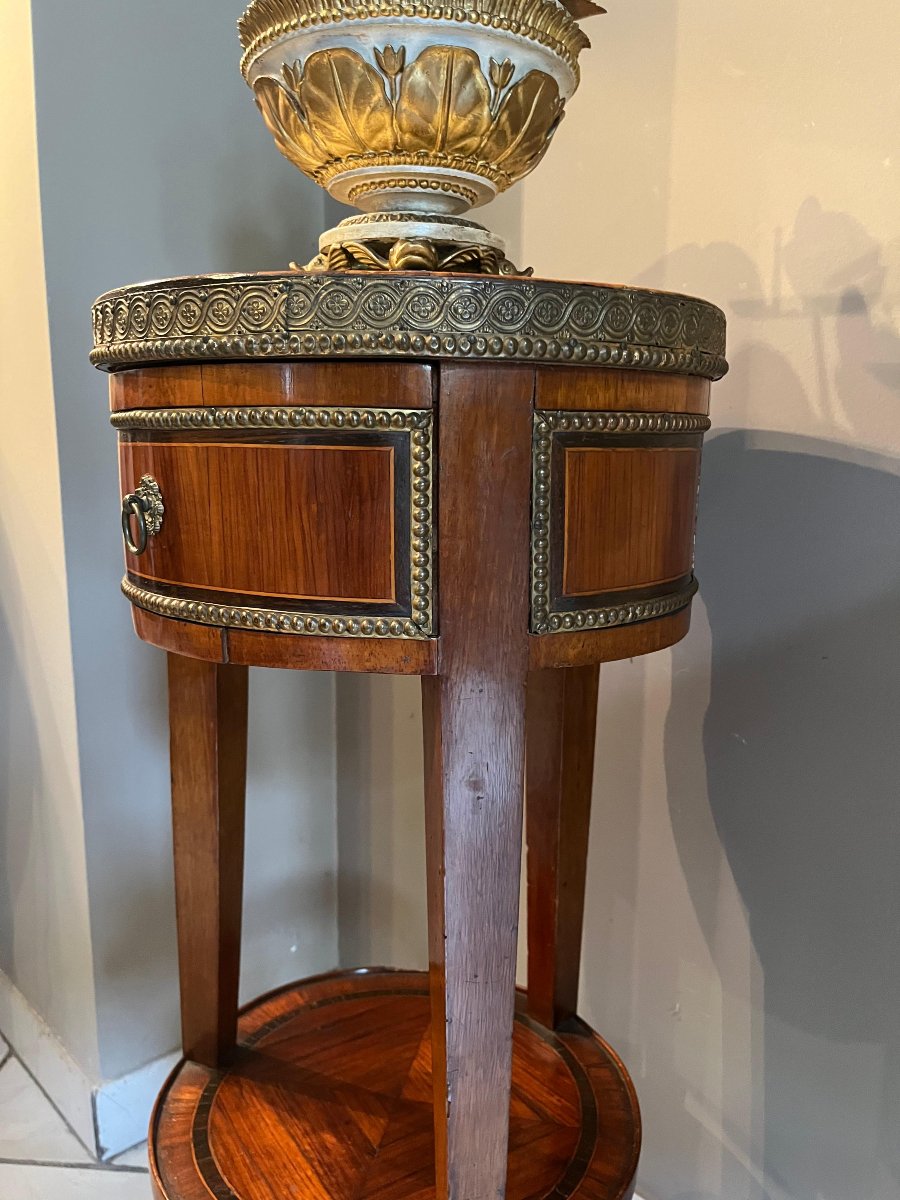 Piccolo Guéridon Luigi XVI-photo-2