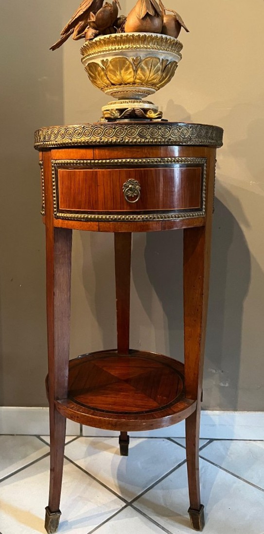 Piccolo Guéridon Luigi XVI-photo-4