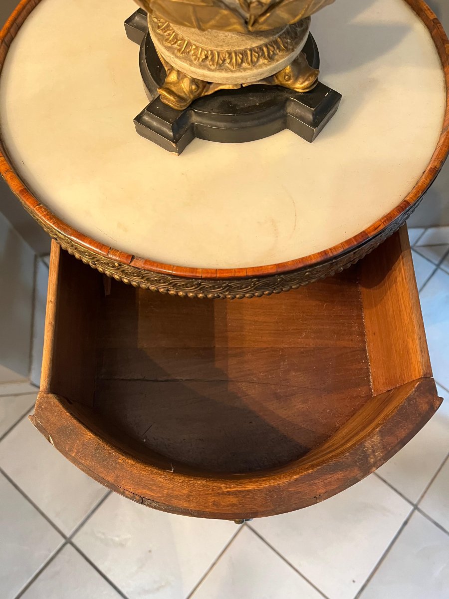Piccolo Guéridon Luigi XVI-photo-3