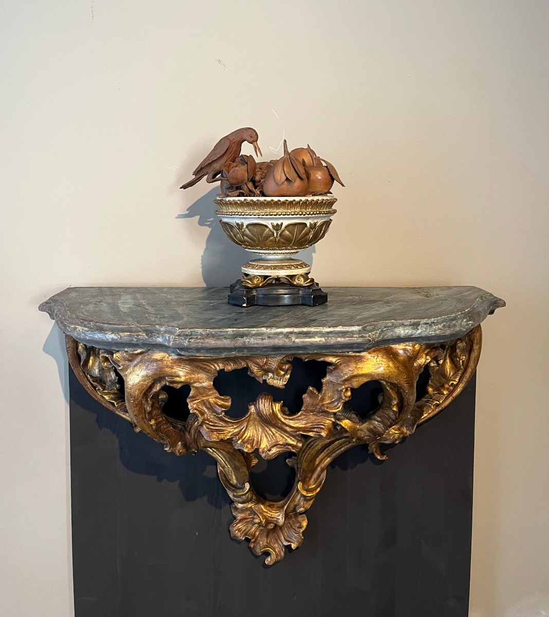 Piccola Console a goccia Luigi XV (XVIII secolo)