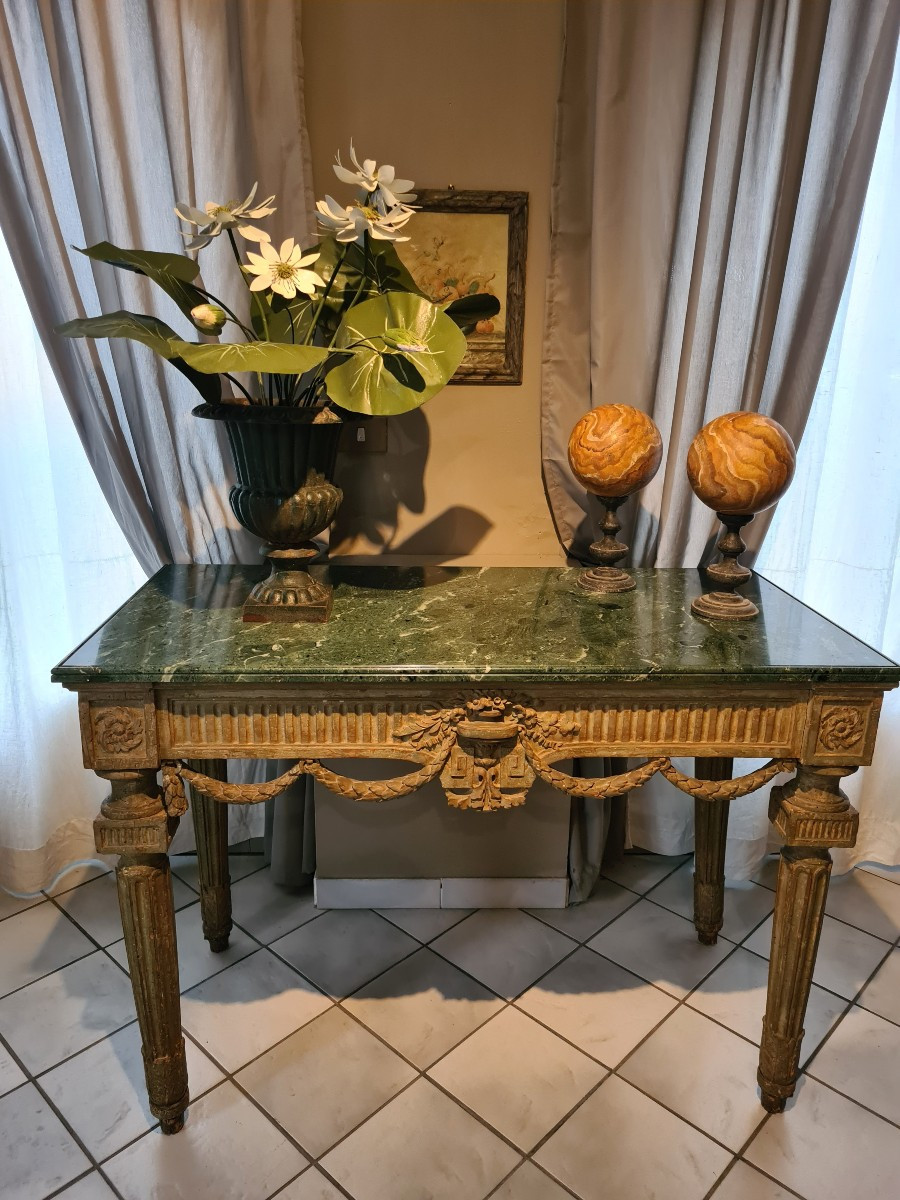 Coppia di vasi in ghisa con fiori e foglie di rame dipinti-photo-2