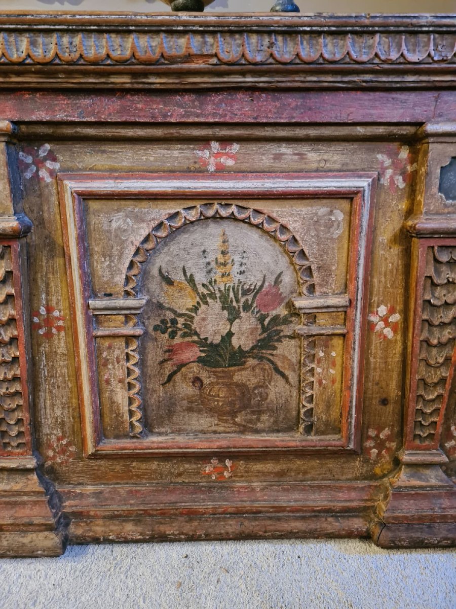 Cassapanca nuziale, XVIII secolo-photo-2