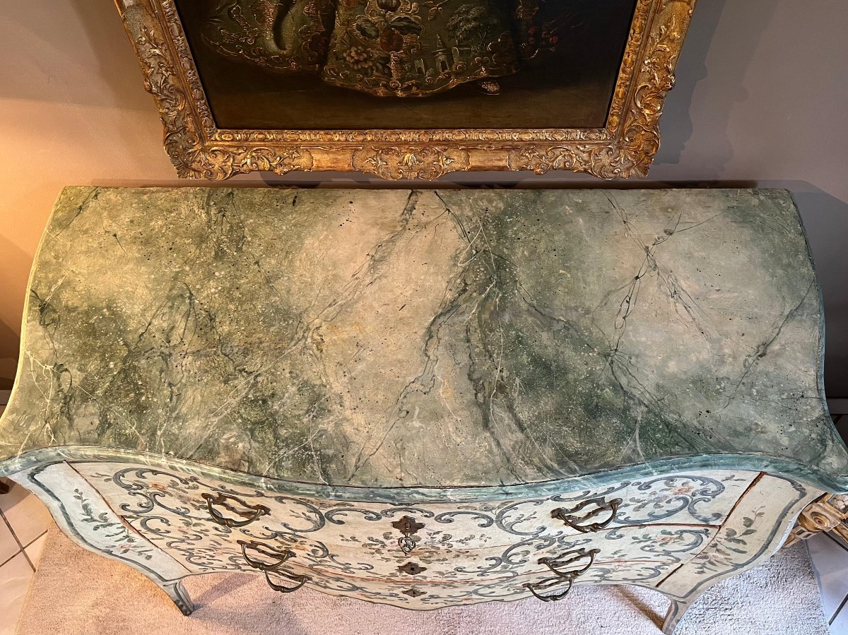 Comò barocco genovese in stile Luigi XV-photo-4