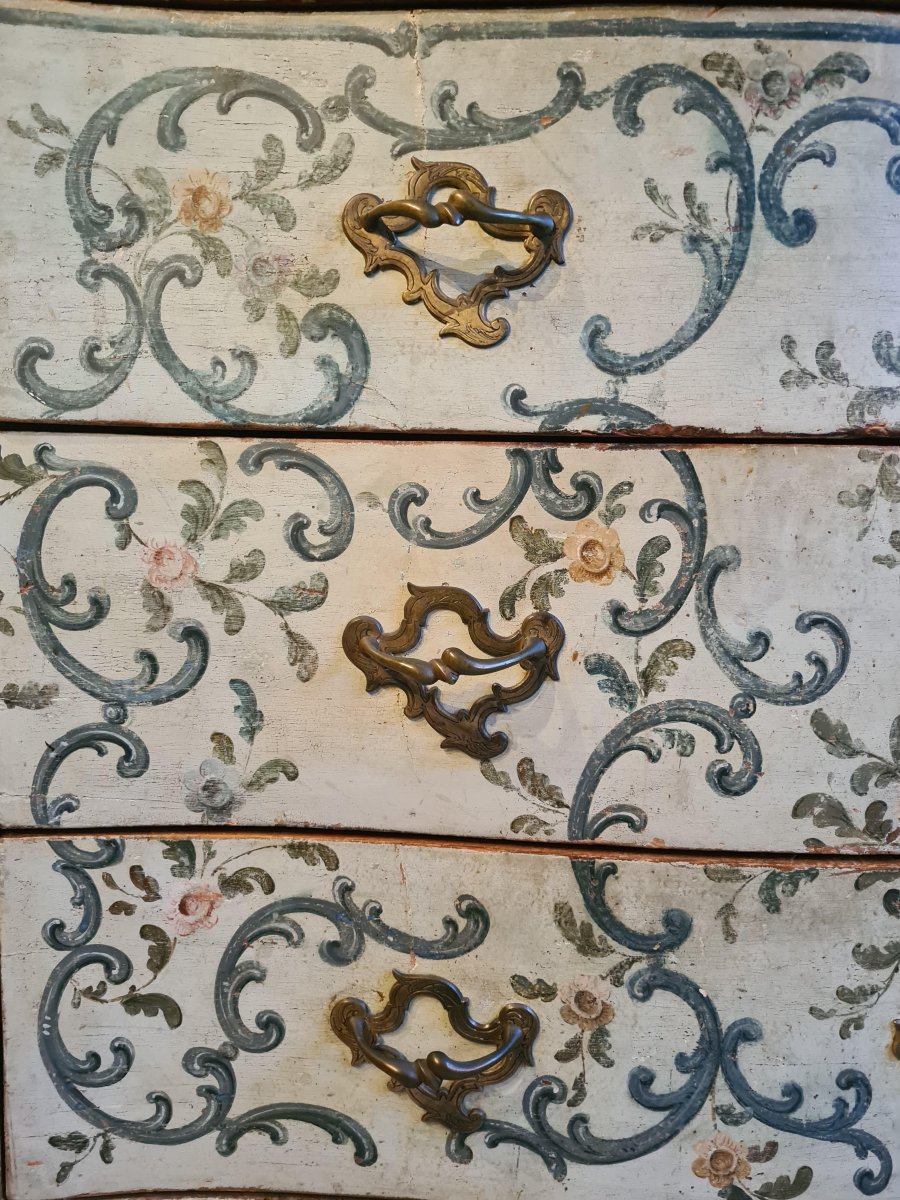 Comò barocco genovese in stile Luigi XV-photo-4