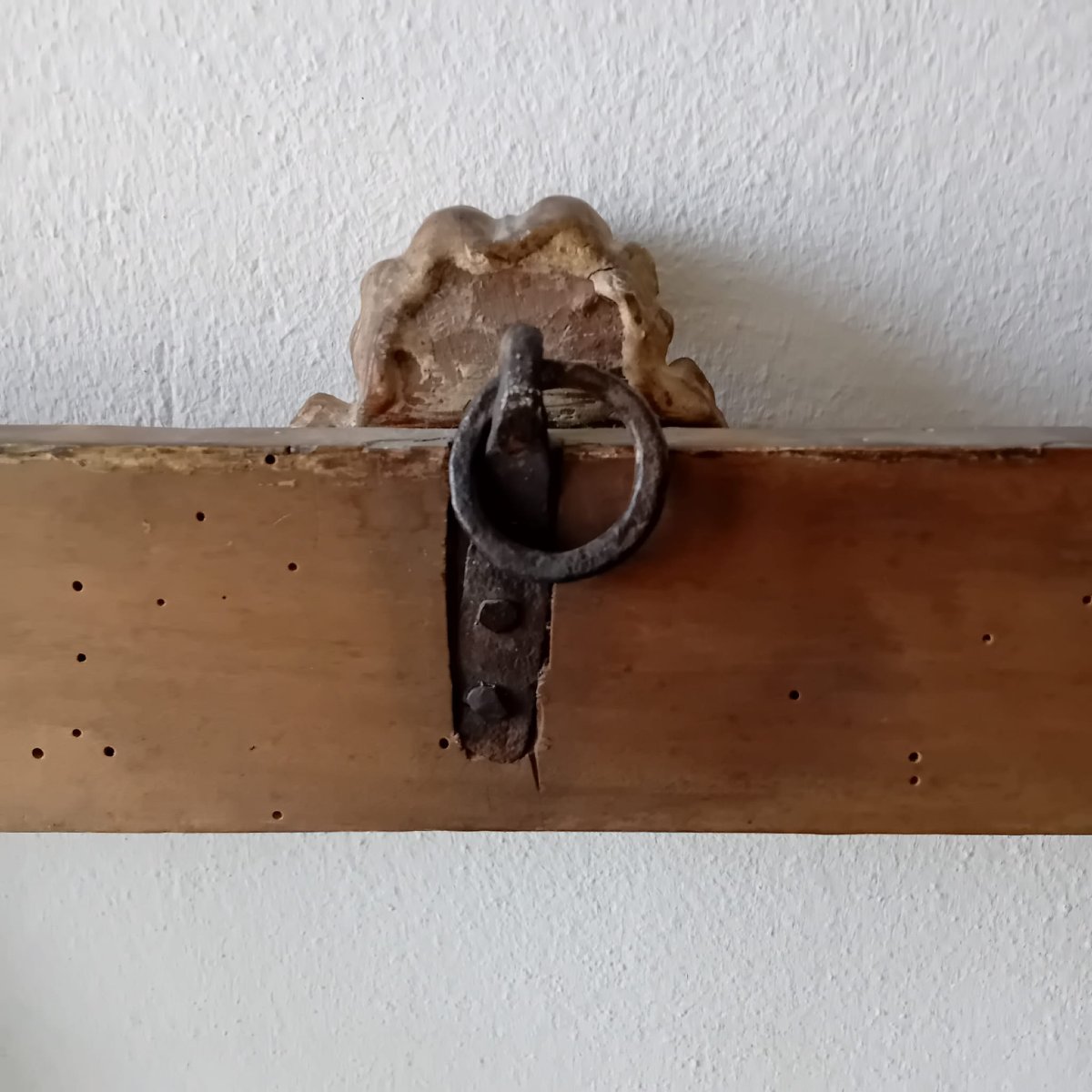 Cornice in legno finemente intagliato e dorato, Toscana sec.XVIII-photo-3