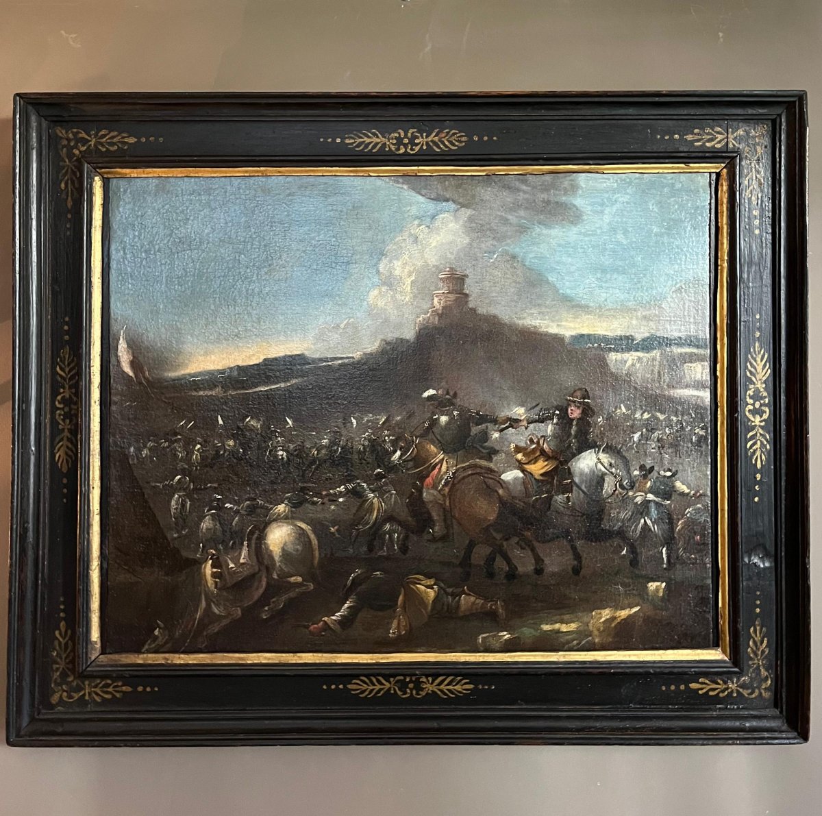 Battaglia - Ambito di Jaques Courtois detto il Borgognone 1621 - 1676-photo-2