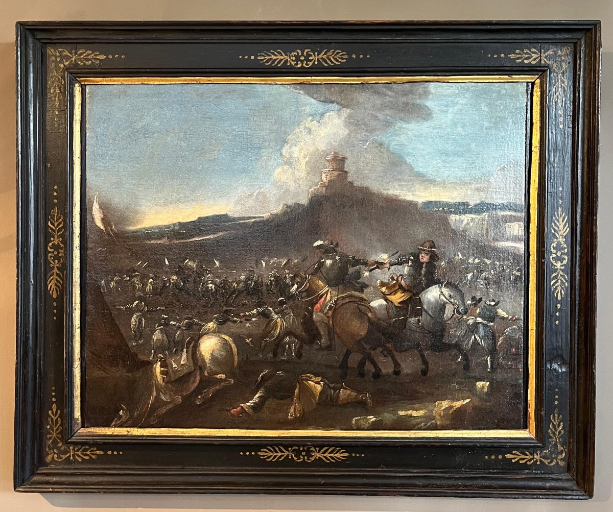 Battaglia - Ambito di Jaques Courtois detto il Borgognone 1621 - 1676