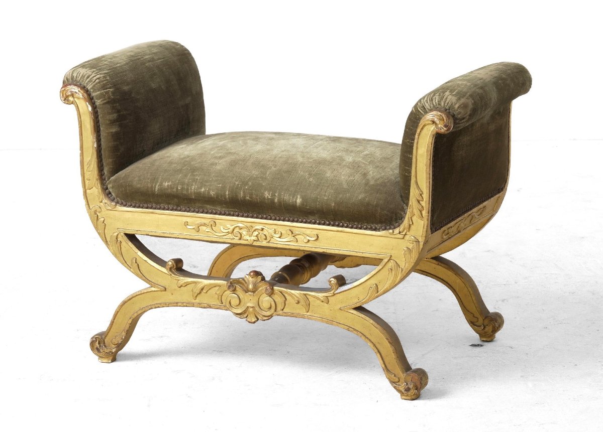 Tabouret Impero da centro -photo-2