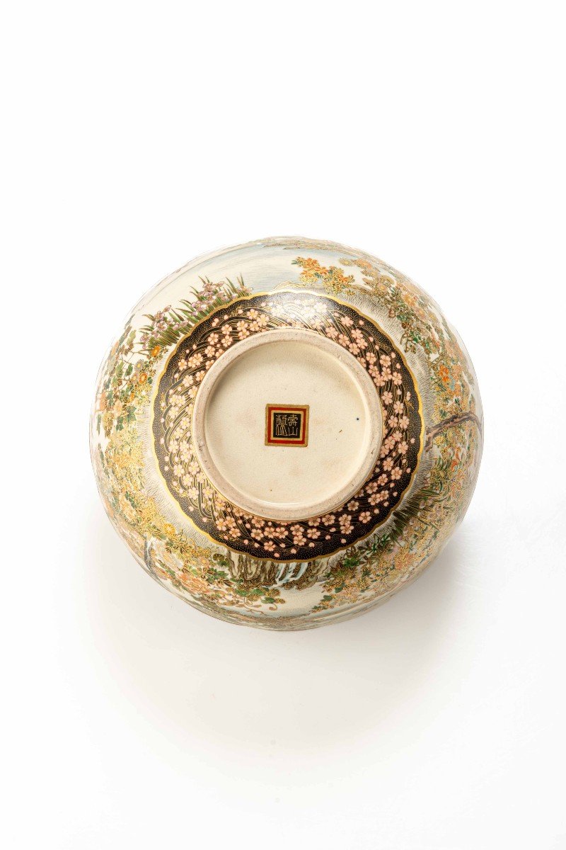 Ciotola lobata in ceramica Satsuma -photo-4