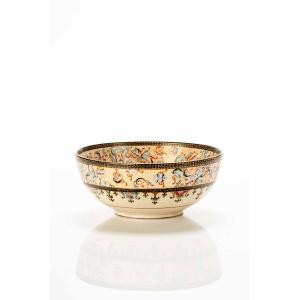 Tea bowl in ceramica di Satsuma firmata Senzan