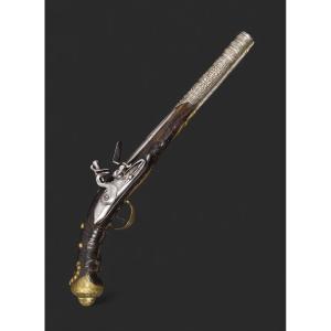 Ottoman Flintlock Pistol, Circa 1800