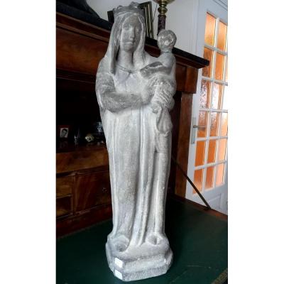 Virgin In The Child. XV. XV. Limestone