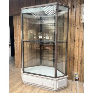 Hammered Iron Display Cabinet