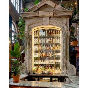 18th Century Castle Arcade In White Limestone