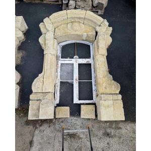 Pair Of Old Castle Arcades, 18th Century