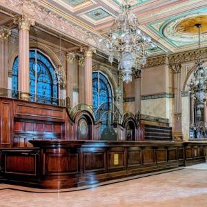 Hotel Reception Desk (11.5m) With Its Back Counter (16.9m)