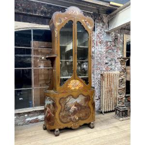 Italian Painted Display Case