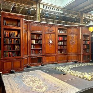 Louis XVI Style Wood Paneling, 16 Linear Meters