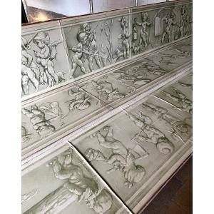 Lot Of Lithographs After Adolphe Willette (1857-1926), 11 Linear Meters