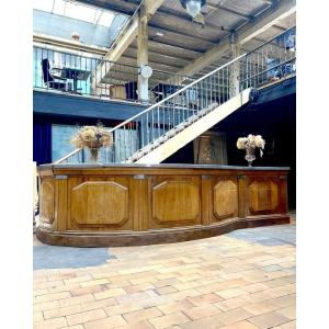 Art Deco Period Undulating Bar Facade