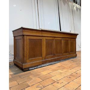 Oak Bar With Zinc Top
