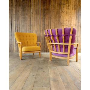  Pair Of Guillerme And Chambron Romeo And Juliet Armchairs