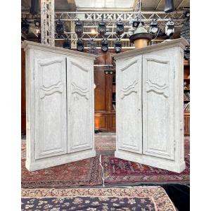 Pair Of Louis XV-style Cupboards