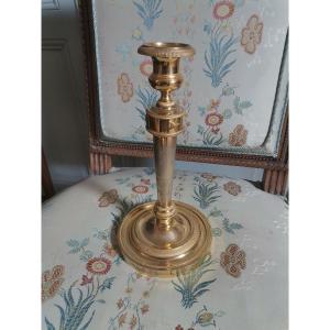 Important Torch In Gilt Bronze On A Model By Claude Galle Consulat Period