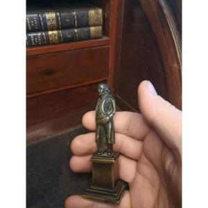 Small Bronze Representative Victor Hugo Around 1850