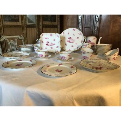 Important Part Of Dessert Service Signed From The Famous House