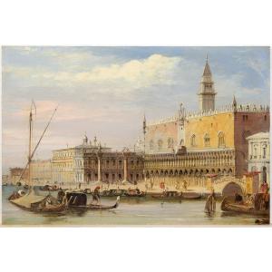 "Veduta di piazza San Marco dal mare" - " Veduta del Canalgrande e San Simone piccolo"