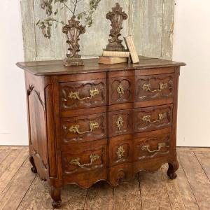 Small Provencal Chest Of Drawers In Walnut XVIII