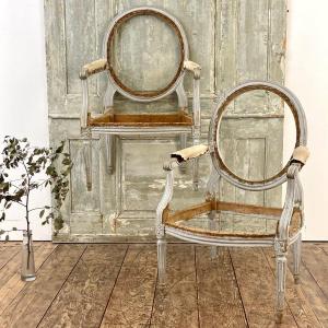 Pair Of Louis XVI Period Seats