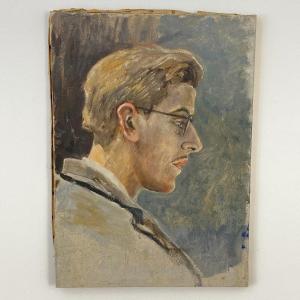 Portrait Study Or Self-portrait