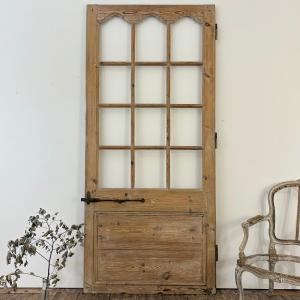 18th-century Glazed Connecting Door