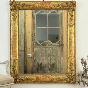Gilded 19th-century Mercury Mirror