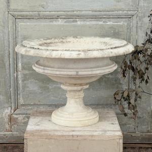Carrara Marble Vase Late 18th/early 19th Century