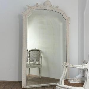 Large Regency-style Paneled Mirror
