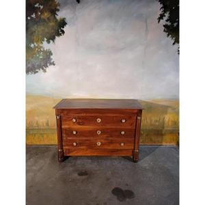 Small Empire Dresser In Solid Walnut