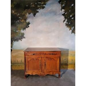 Low Louis XV Buffet In Cherry