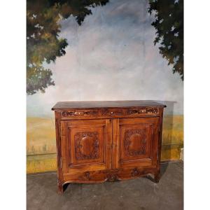 Louis XV Style Art Deco Buffet In Walnut