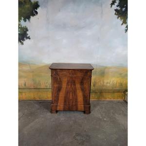 Small Louis Philippe Chest Of Drawers In Walnut