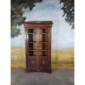 Napoleon III Mahogany Library