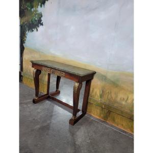 Napoleon III Style Mahogany Console