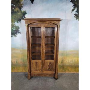 Small Empire Mahogany Bookcase